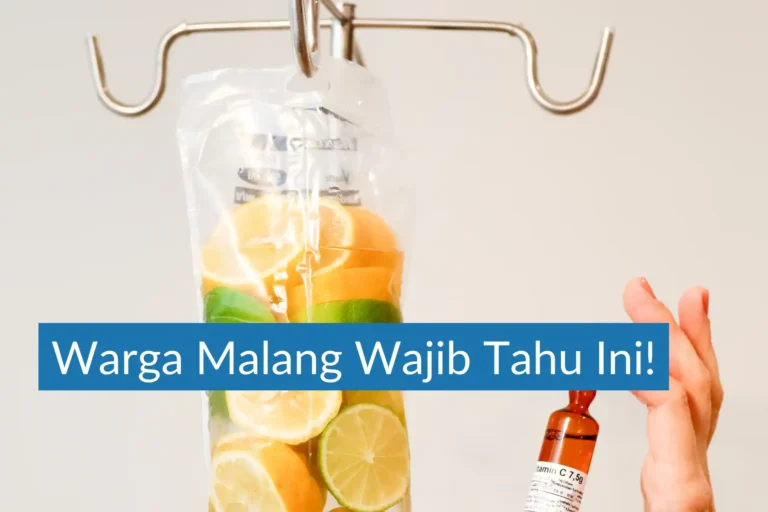 infus vitamin malang